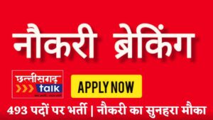 बलौदाबाजार प्लेसमेंट कैंप 2025 | 493 पदों पर भर्ती | नौकरी का सुनहरा मौका (Chhattisgarh Talk)