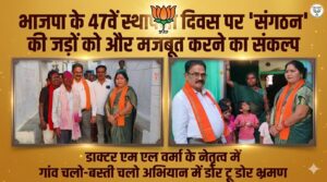 गांव चलो-बस्ती चलो' अभियान के जरिए घर-घर दस्तक, BJP ने कसी  संगठन की कमर