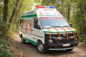 लेमरू में दौड़ी जिंदगी की नई रफ्तार, संजीवनी 108 सेवा से ग्रामीणों को मिल रहा त्वरित उपचार