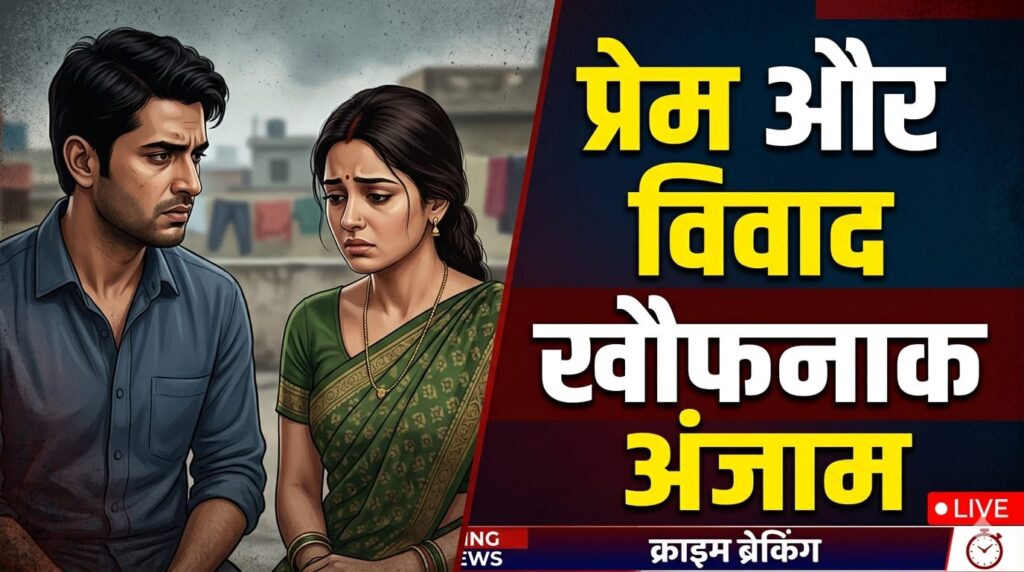 प्रेम, विवाद और फिर खौफनाक मौत: देवर ने भाभी को छत से धक्का दिया, फिर ईंट से सिर कुचलकर उतार दिया मौत के घाट
