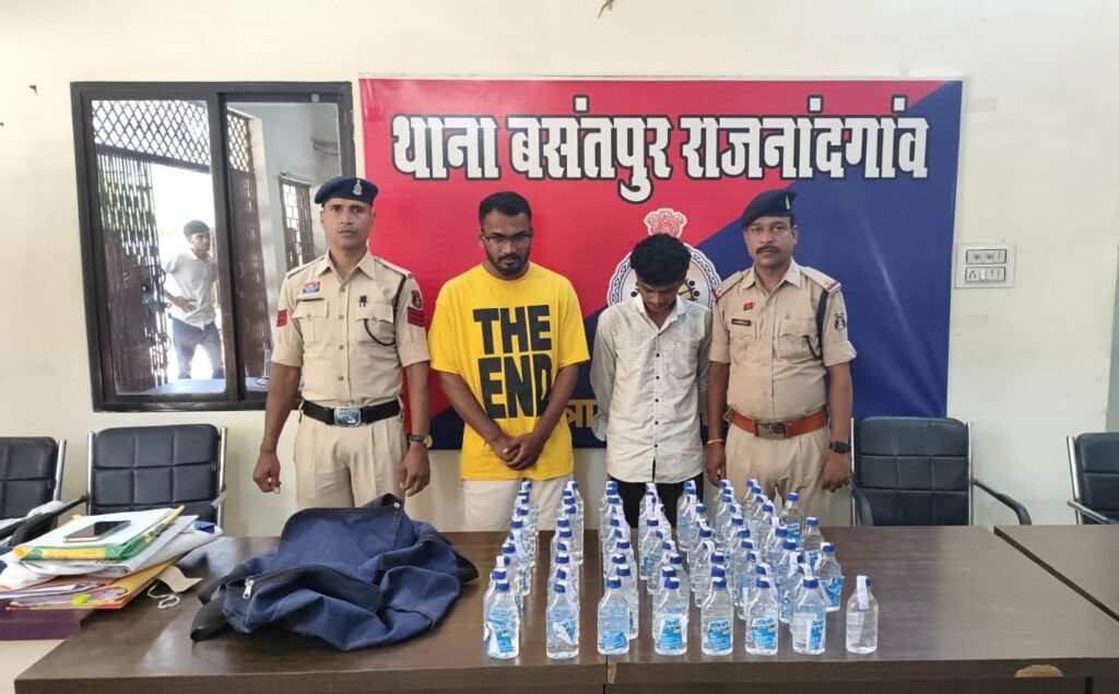 बसंतपुर पुलिस ने अवैध शराब के कारोबार पर बड़ी कार्रवाई की है।