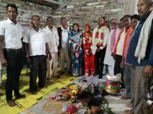 यादव समाज ने आर्थिक रूप से कमजोर परिवार का कराया आदर्श विवाह 